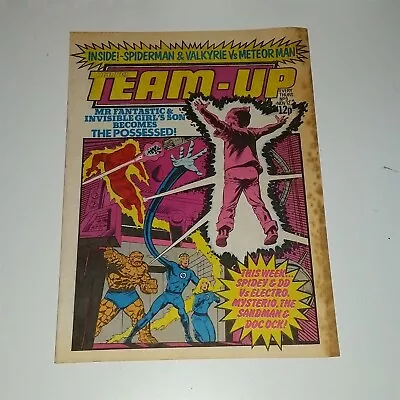 Buy Marvel Team Up #9 12th November 1980 Spiderman British Weekly Comics ^ • 5.99£