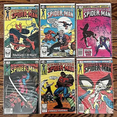 Buy SPECTACULAR SPIDER-MAN Comic Lot #48-55, 57, 58. VF Keys. • 19.72£