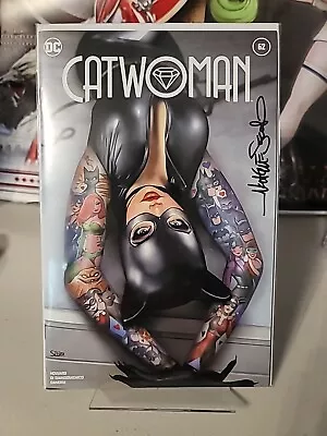 Buy CATWOMAN #62 SIGNED! NATHAN SZERDY TATTOO VARIANT COVER 2024 Dc Comics  • 23.72£