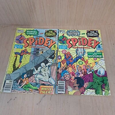Buy Spidey Super Stories #37 & 46 White Tiger Mysterio Marvel Comics Spiderman • 11.85£