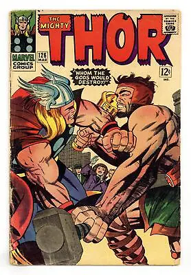 Buy Thor #126 GD+ 2.5 1966 • 110.37£