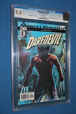 Buy Daredevil V2 54 CGC 9.8 Echo & Wolverine White Pages • 55.34£