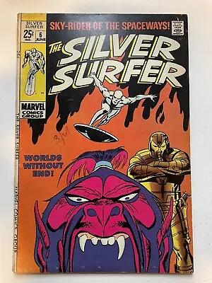 Buy Silver Surfer #6 Worlds Without End! Stan Lee John Buscema! Marvel 1969 🔑 • 39.42£