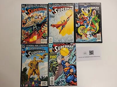 Buy 5 DC Comics Adventures Of Superman #499 + #76 77 83 163 Superman 27 TJ5 • 8.32£