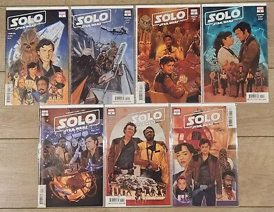 Buy Solo A Star Wars Story #1-7 Complete Cover A  1st Qi'ra (Marvel Comics 2018) NM • 27.98£
