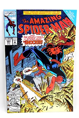 Buy Amazing Spider-Man #364 Pain Of Shocker Pain Of Fast Air 1992 Marvel Comics F/F+ • 1.54£