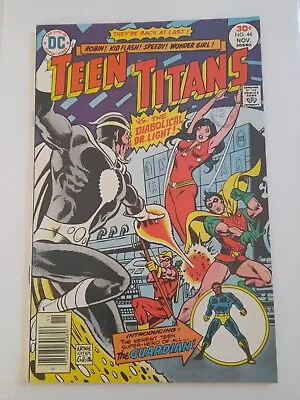 Buy Teen Titans #44 Nov 1976 FINE+ 6.5 Mal Duncan Becomes The Guardian • 6.99£
