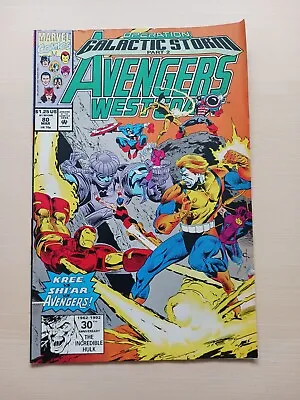 Buy Avengers West Coast #80 Operation: Galactic Storm Part 2 FN (1992) Marvel Comics • 2.50£