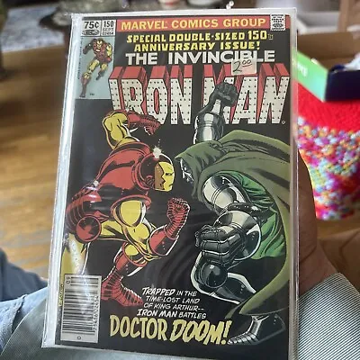 Buy Iron Man #150 1981 - Battle Of Iron Man Vs Dr. Doom! High Grade! Key! • 79.18£