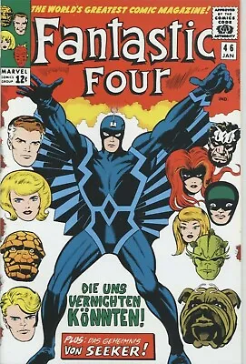 Buy Fantastic Four 46 - German Reprint/variant-stan Lee-marvel • 6.39£