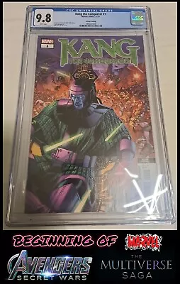 Buy Kang The Conqueror #1 2nd CGC 9.8 🔥 1ST SOLO SERIES 🔥 (SECRET WARS AVENGERS) 8 • 63.99£
