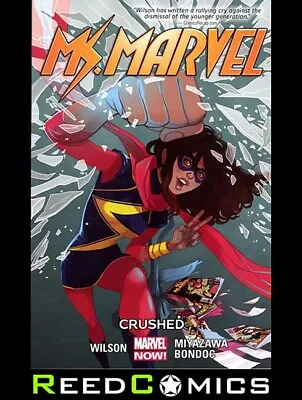 Buy MS MARVEL VOLUME 3 CRUSHED GRAPHIC NOVEL Paperback Collects (2014) #12-15 + More • 12.99£