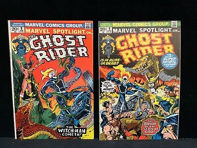 Buy Marvel Spotlight #8 & 9 Lot (Early Ghost Rider) Marvel Comics 1972 • 208.92£