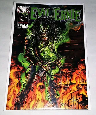 Buy EVIL ERNIE Destroyer #1 🔑 1st ISSUE Chaos Comics 1997 1st Print Like New • 14.99£