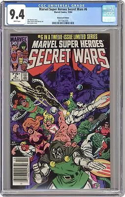 Buy Marvel Super Heroes Secret Wars #6N CGC 9.4 Newsstand 1984 3977583008 • 64.04£