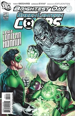 Buy Green Lantern Corps #51 Brightest Day DC Comics (2006 1st Series) NM+ • 1.99£