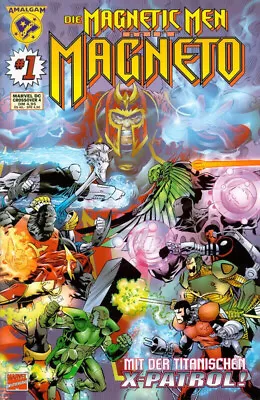 Buy Marvel DC Crossover 4 The Magnetic Men Magneto Panini 1997 - 2002 X-Patrol! • 0.86£