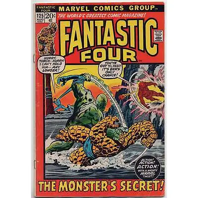 Buy Fantastic Four #125 Marvel Comics Bronze Age Very Good 4.0 • 6.39£