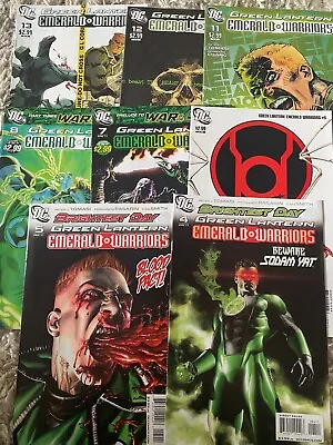 Buy GREEN LANTERN : EMERALD WARRIORS #4-8, 11-13  Bundle Lot Of 8 DC Comics NM 2011 • 7.95£