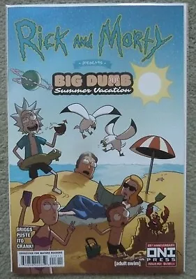 Buy Rick And Morty  Big Dumb Summer Vacation  #1..oni 2022 1st Print..vfn+ • 4.99£