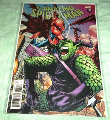 Buy Marvel AMAZING SPIDER-MAN (2018) #798 VF/NM Ramos Variant 1st Red Goblin • 3.15£