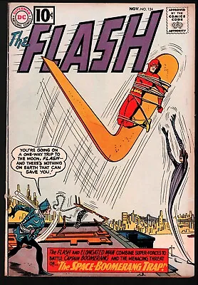 Buy The Flash #124 1961 Captain Boomerang, Elongated Man - DC Comics • 59.16£
