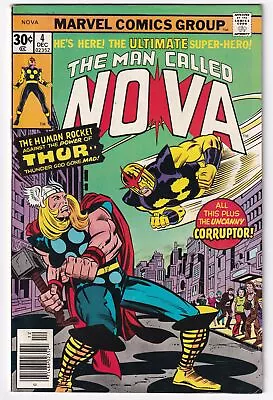 Buy Marvel The Man Called Nova # 4 Comic Book 1976 1st App Corruptor Jack Kirby Thor • 10.40£
