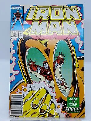 Buy Iron Man #223 VF/NM Newsstand Marvel 1987 • 5.91£