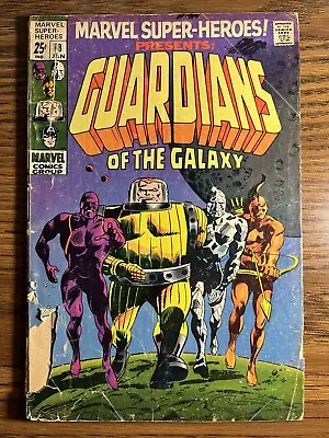 Buy Marvel Super Heroes 18 1st App Of Guardians Of The Galaxy Vintage  1969 Movie! • 106.70£