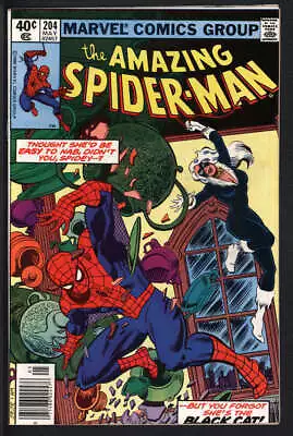 Buy Amazing Spider-man #204 8.0 // Frank Miller Cover Marvel Comics 1980 • 27.35£