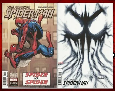 Buy Amazing Spider-Man #93 2022 - Adams & Gleason Variants - Lot Of 2 Both NM+ • 7.91£