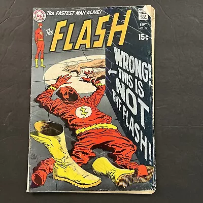 Buy The Flash #191  DC Comic Book Sep 1969 Joe Kubert • 2.86£