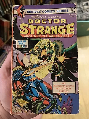 Buy Marvel Comics Doctor Strange Master Of The Mystic Arts #2 Pocket Comics 1979 • 7.18£
