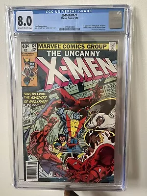 Buy Uncanny X-Men 129- First Kitty Pride, White Queen Sebastian Shaw, CGC 8.0 🔥🔑 • 151.01£