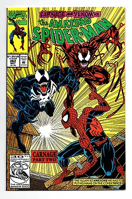 Buy Amazing Spider-Man #362 - 2nd Appearance Carnage - Venom -  1992 - (-NM) • 15.98£