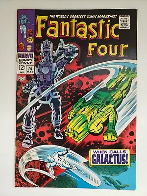 Buy Fantastic Four #74 - Jack Kirby Silver Surfer Cover - When Calls Galactus • 167.90£