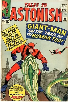 Buy Tales To Astonish   # 55    VERY GOOD FINE     May 1964   STAN LEE  Story  Kirby • 47.97£