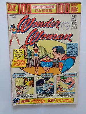 Buy Dc Comics. Wonder Woman #211 May 1974  100 Page Spectacular • 14.50£