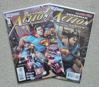 Buy Action Comics #1 & #2 Superman The New 52! FN/VFN (2011) DC Comics • 6.75£