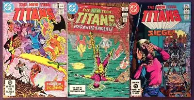 Buy New Teen Titans #32,33 & 35. DC 1983. 3 X Issues. • 9.50£
