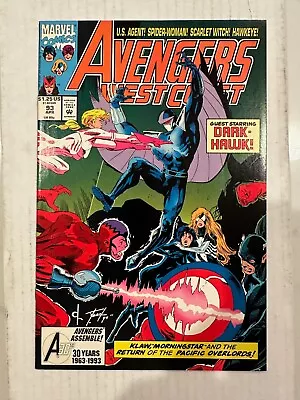 Buy Avengers West Coast #93  Comic Book • 1.83£