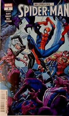 Buy Spider-man (#3) Bagley 1st Print Cover (12/07/2022)  Ft Night-spider Nm • 3.15£