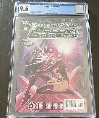 Buy Green Lantern #45 CGC 9.6 Graded White Pages - 1:25 Incentive Variant Cover • 90.70£