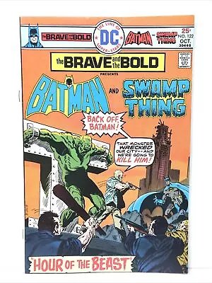 Buy The Brave And The Bold #122 - Batman & Swamp Thing Bob Haney Jim Aparo VF 8.0 • 5.52£