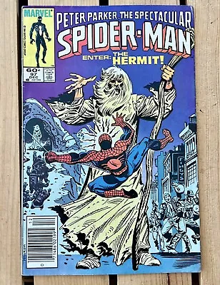 Buy Peter Parker The Spectacular Spider-Man #97 1st App Of Jonathan Ohnn Spot 1984 • 16.98£