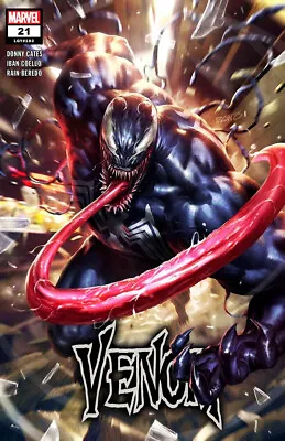 Buy VENOM #21 (Venom Island Part 1) Derrick Chew Variant 1st Print NM LTD To 3000 • 4.55£