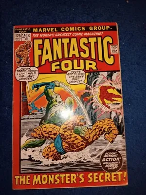 Buy Fantastic Four #125  1972 • 12.78£