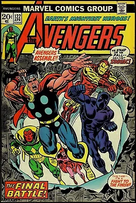 Buy Avengers (1963 Series) #122 VG/F Condition • Marvel Comics • April 1974 • 10.25£