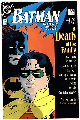 Buy Batman (1940) #427 VF/NM 9.0 A Death In The Family Part 2 • 28.11£