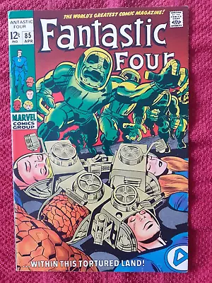Buy Fantastic Four # 85    Cents    Apr 1969    7.5  (vfn-) • 46£